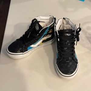 Vans ToddlerGlow Flame Kids Sk8-Hi Sneaker  size 12